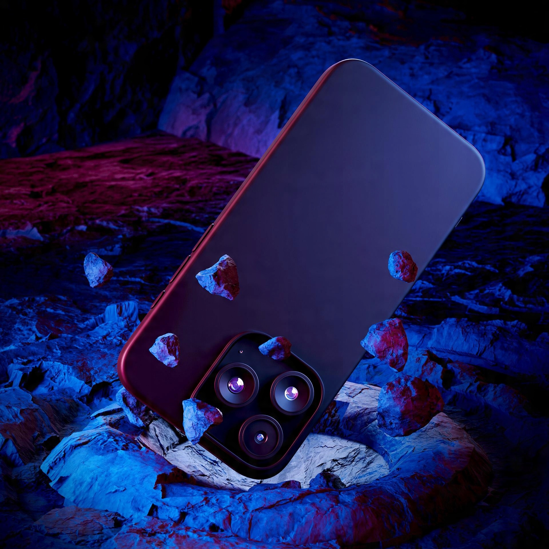 Matowe etui na Apple iPhone 15 Pro - 3mk Matt Case Pro