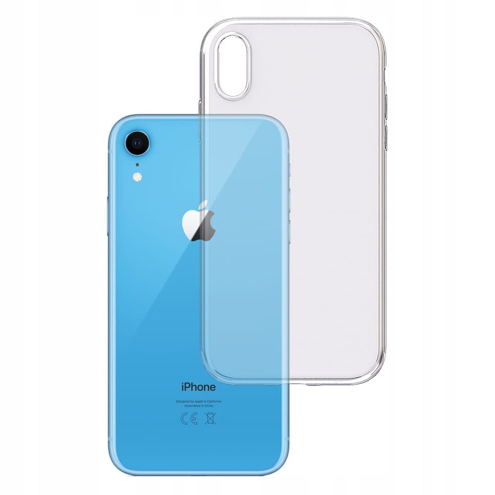 Silikonowe etui na Apple iPhone Xr - 3mk Clear Case