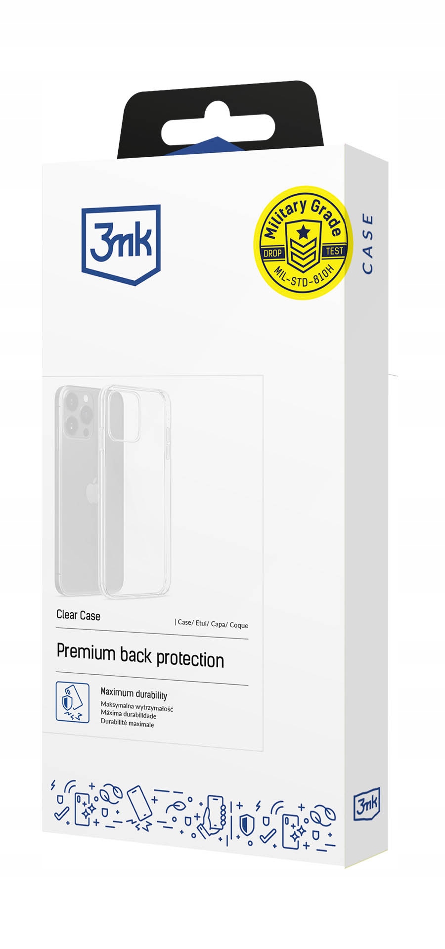 Silikonowe etui na Google Pixel 10 Pro XL - 3mk Clear Case