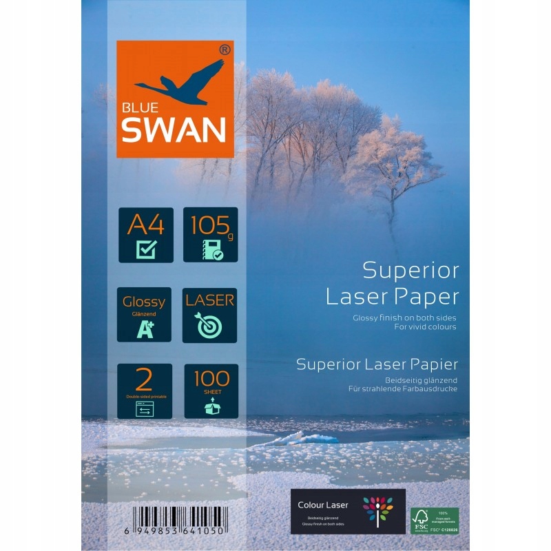 Papier Fotograficzny do drukarki Laserowej A4 105g