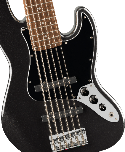 Squier Affinity Jazz Bass VI, Black Metallic | eBay