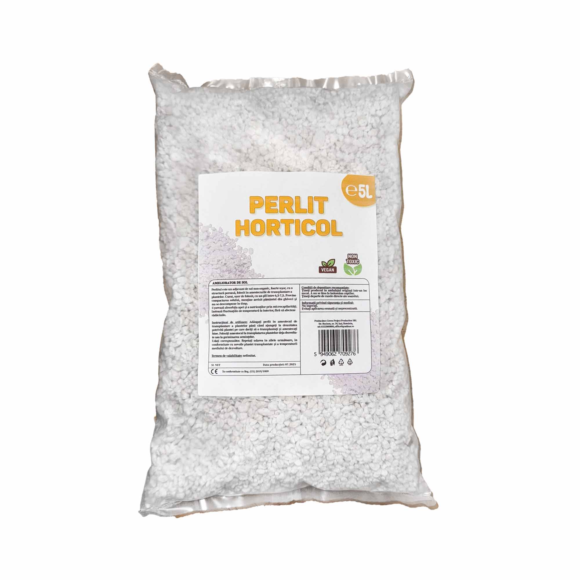 Perlit horticol 6, sac 5 litri — imaginea 1