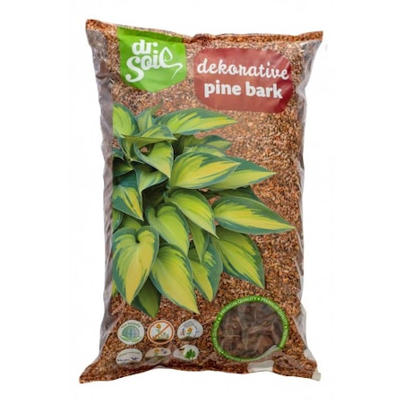 Scoarta de pin mediteranean Dr.Soil cu granulatia 40-60 mm, la sac de 70 litri , palet 39 saci x 70 L, pentru gradina — imaginea 2