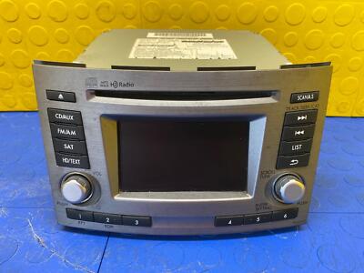 11 12 13 14 SUBARU LEGACY AM / FM Radio Receiver CD Player OEM 86201AJ62A