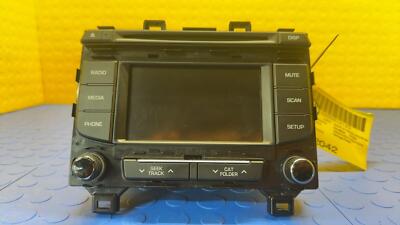 15 16 17 HYUNDAI SONATA Radio Receiver Assembly 96180c20004x
