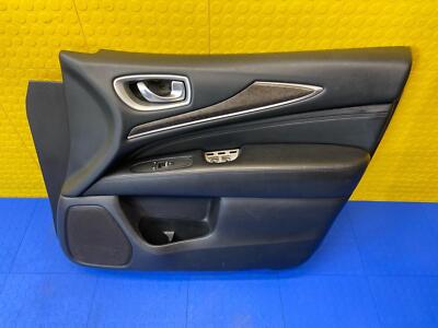 16 17 18 19 20 INFINITI QX60 Front Right Door Trim Panel OEM 809A0-9NP0A
