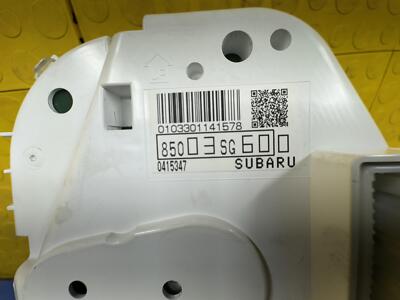 14 Subaru Forester Instrument Head Speedometer Gauge Cluster OEM 85003SG600 135k SUBARU FORESTER