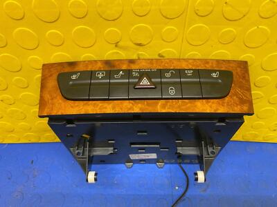 07 08 09 MERCEDES E-350 Hazard Control Door Lock Switch Panel OEM A2116801714 362289