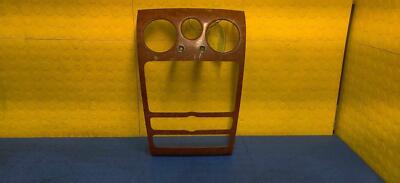 06 07 08 BENTLEY Continental GT Center Dash Panel Wood Cover OEM 3W0857243G