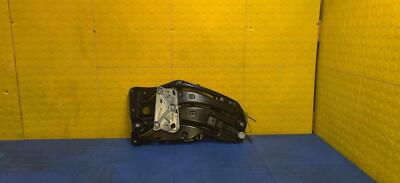 08 BENTLEY Continental GT Coupe Rear LH Quarter Window Regulator OEM 3W8839397A