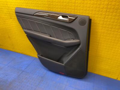 13 14 15 MERCEDES GL450 Rear Left Door Trim Panel OEM A16673011709H14 Mercedes-Benz