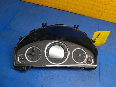 10 11 MERCEDES E-350 Speedometer Instrument Cluster 154K Miles OEM A2129004204 MERCEDES E-CLASS