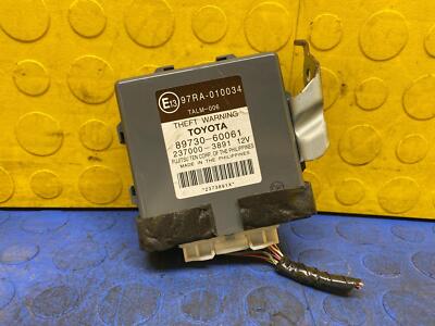 04 05 06 07 08 09 LEXUS GX470 Anti Theft Warning Control Module OEM 8973060061