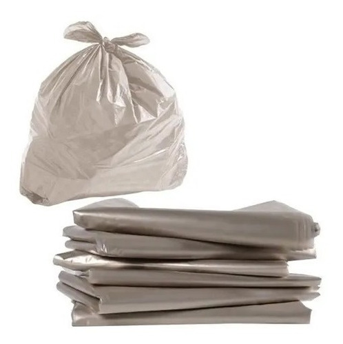 Saco De Lixo 500 Litros reforçado P12-100 Unidades Cor Transparente (pacote 14kg 125x140 0,12Micras) 14 kg