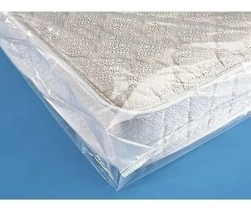 10 Saco Plástico P/ Embalar Colchão 90x250x0,14 Canelado