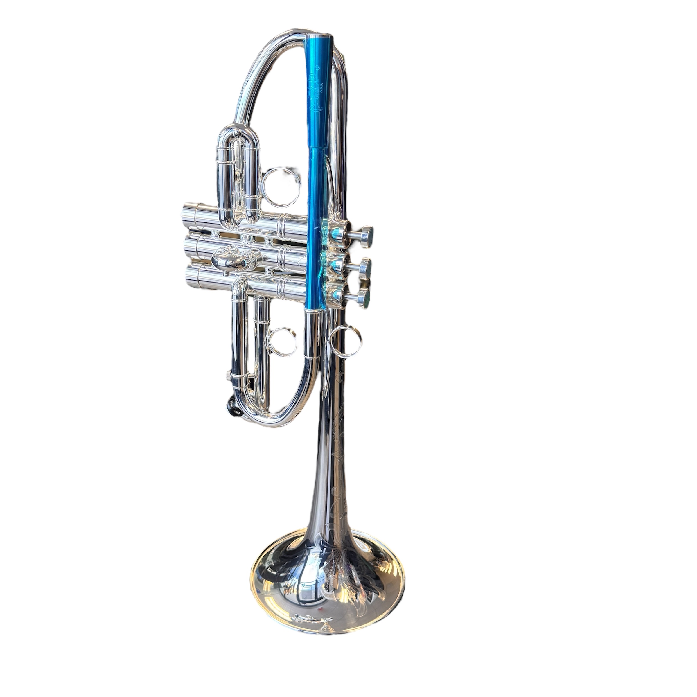 Mandala Fran Rivero C Trumpet in Silver Plate Finish with Deluxe