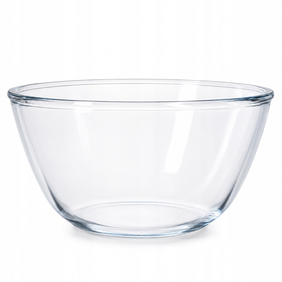 Szklana salaterka Kamille 1050 ml minimalistyczny design do każdej zastawy