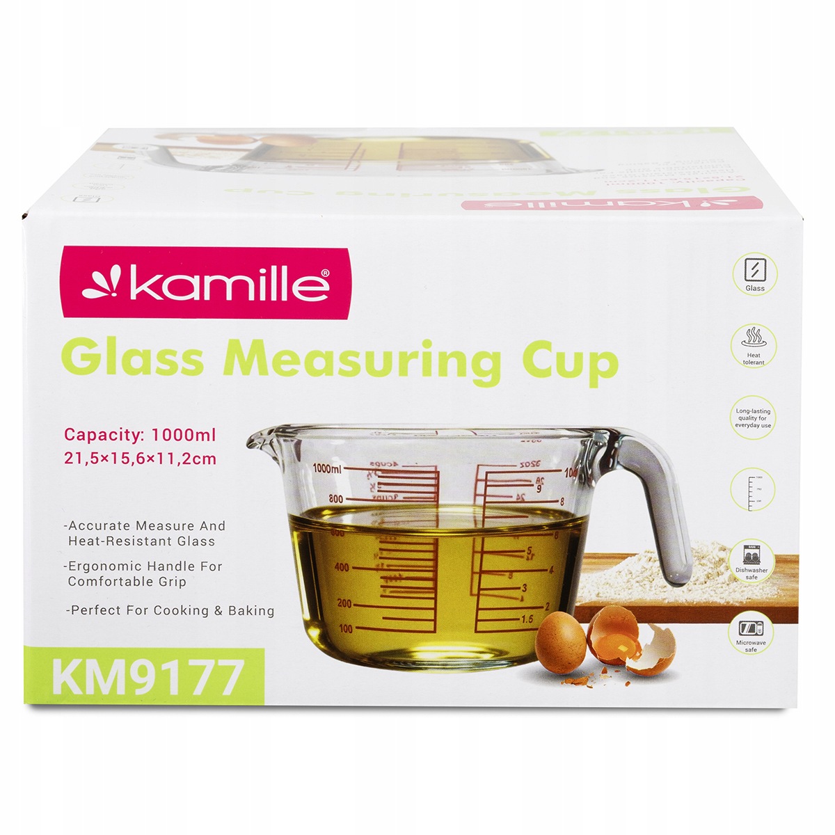 Miarka kuchenna KAMILLE KM-9177 do gotowania i pieczenia