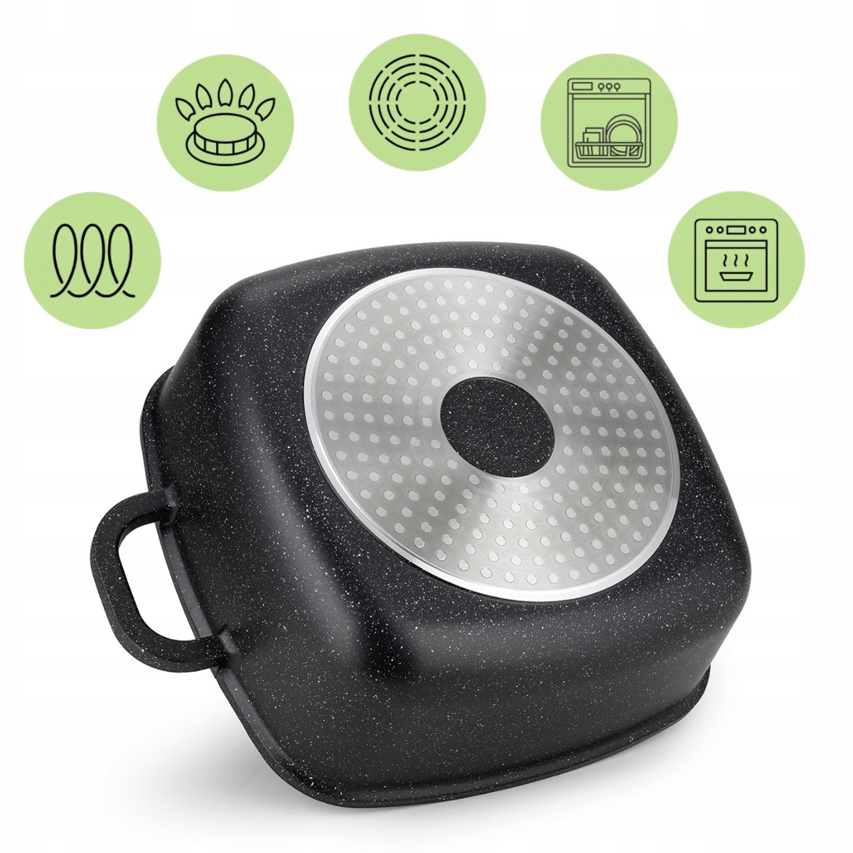 Łatwe czyszczenie garnka Kamille z powłoką non-stick