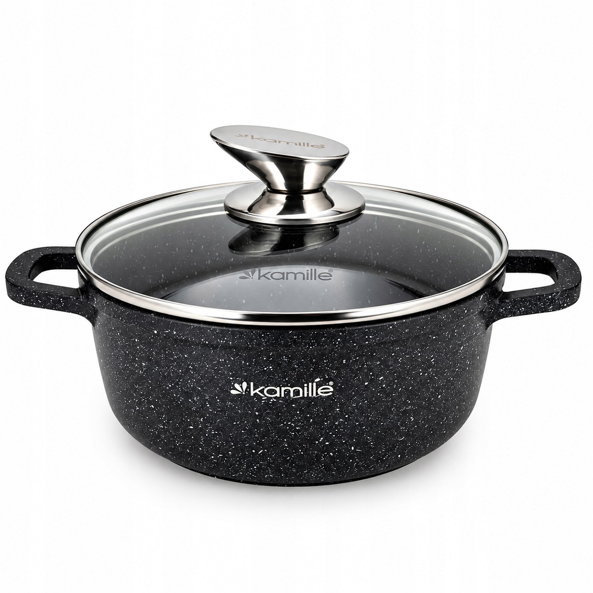 Garnek Kamille KM-4403 z korpusem z odlewanego aluminium