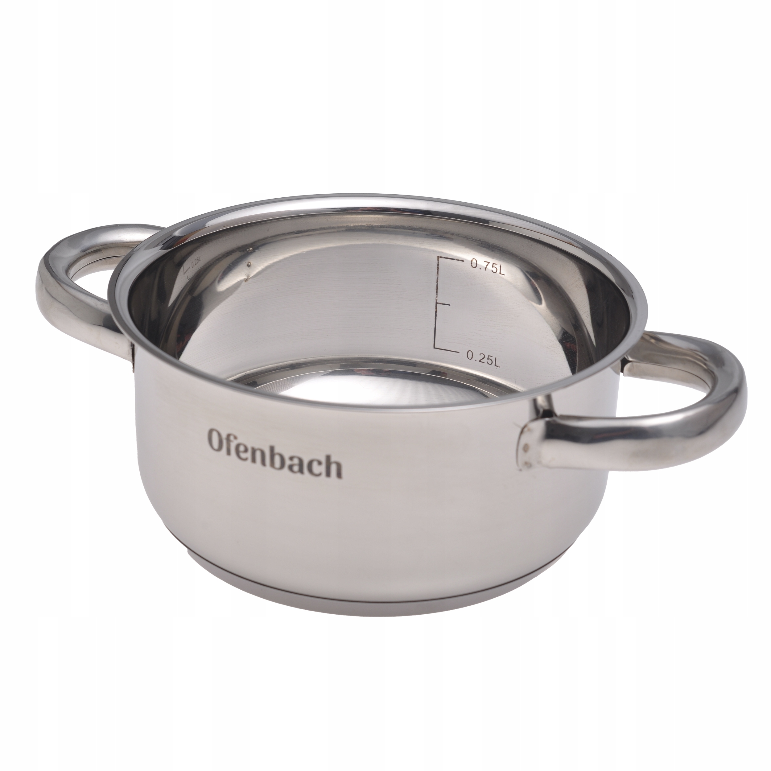 Garnek OFENBACH 1 l ze stali nierdzewnej