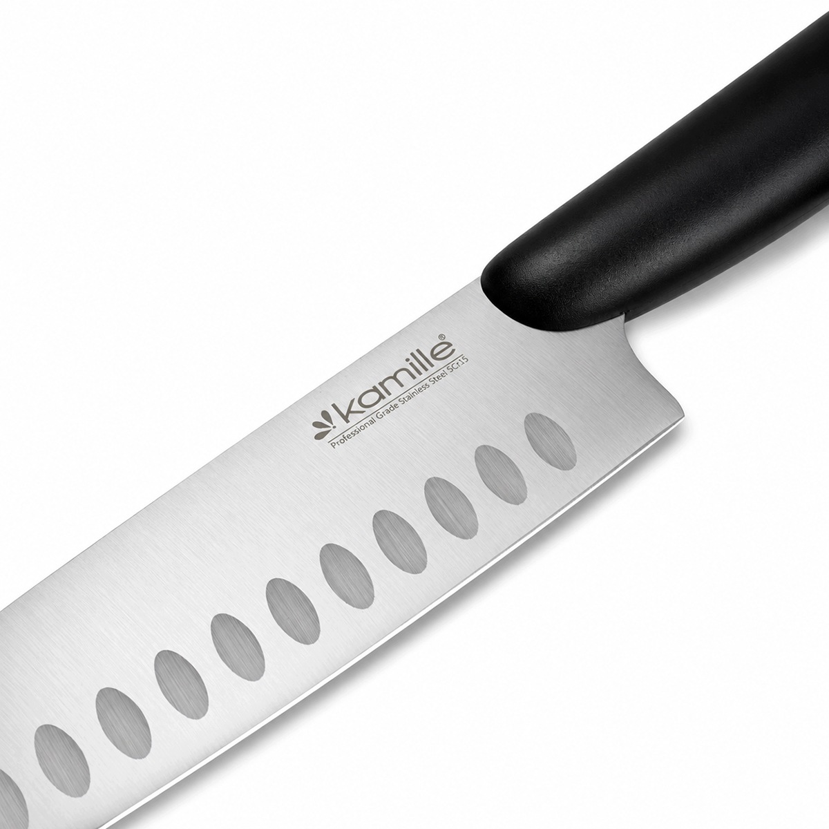 Ergonomiczna rękojeść noża Santoku KM-5173