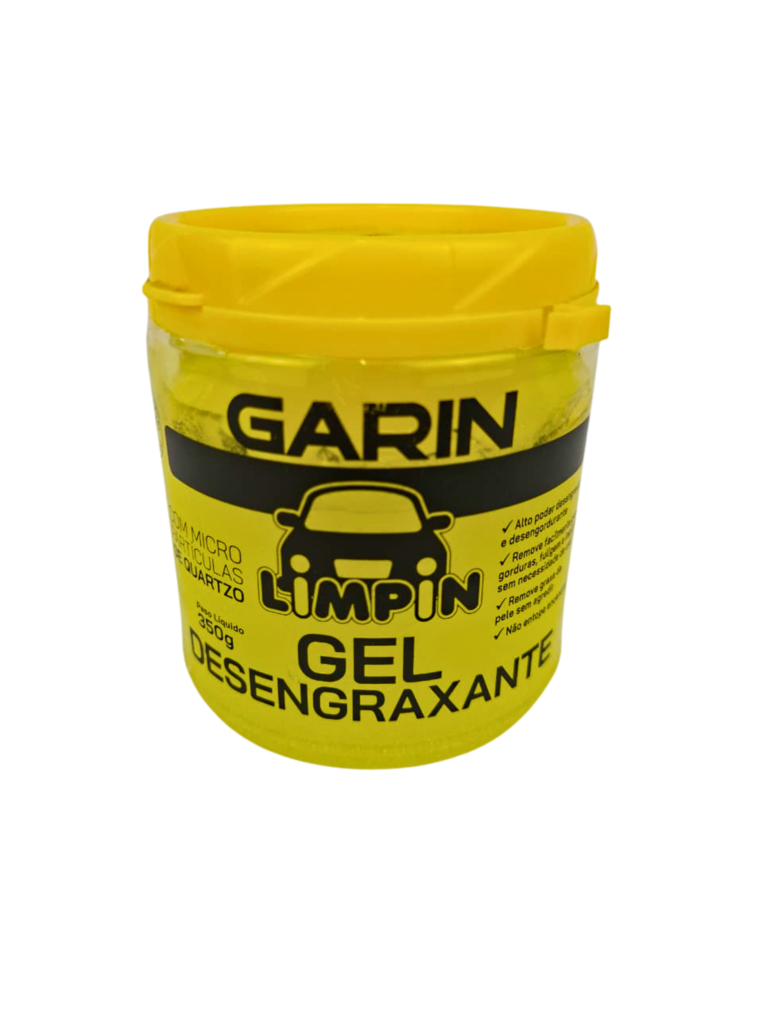 Desengraxante Limpin Gel Amarelo C/ Microparticulas 350g | CKBRASIL