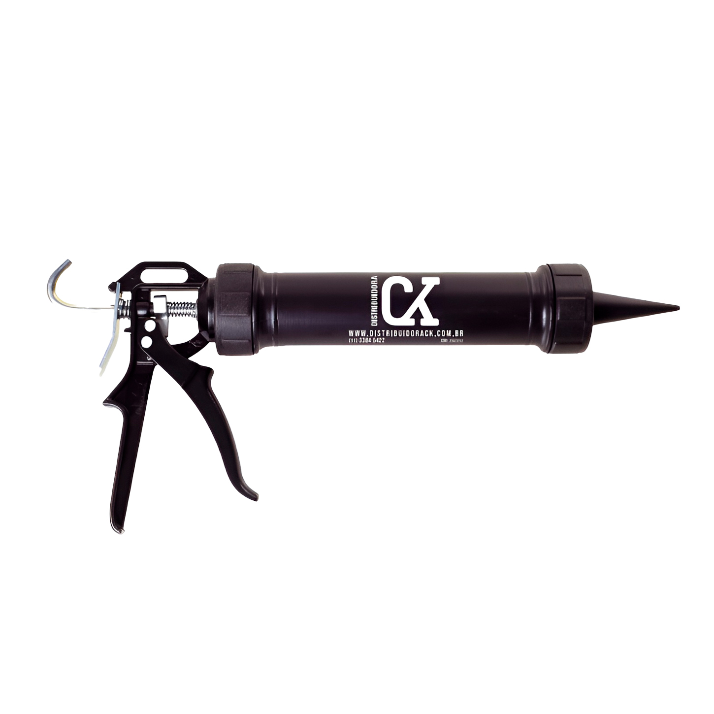 Aplicador de Pu Alta Viscosidade Sache 400ml Gatilho de Metal Black Ck Pro | CKBRASIL