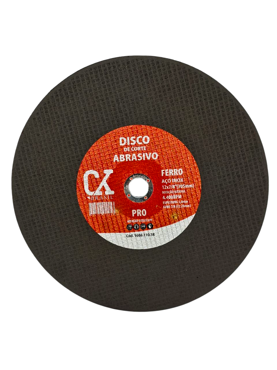 Disco De Ferro e Aço Inox 305x3.0x19mm 12 polegadas Ck | CKBRASIL