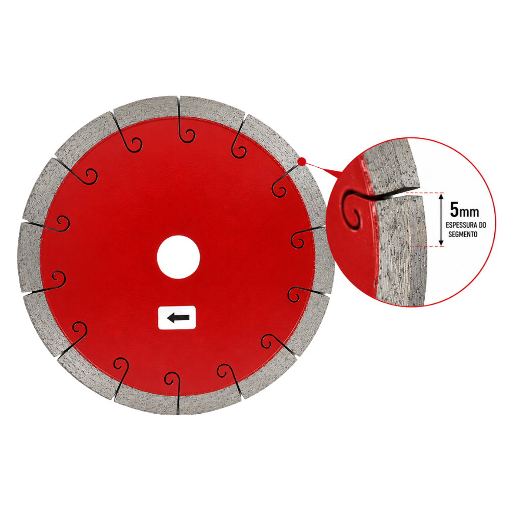 Disco de granito especial para pingadeira 180x0,5x25,40mm | CKBRASIL