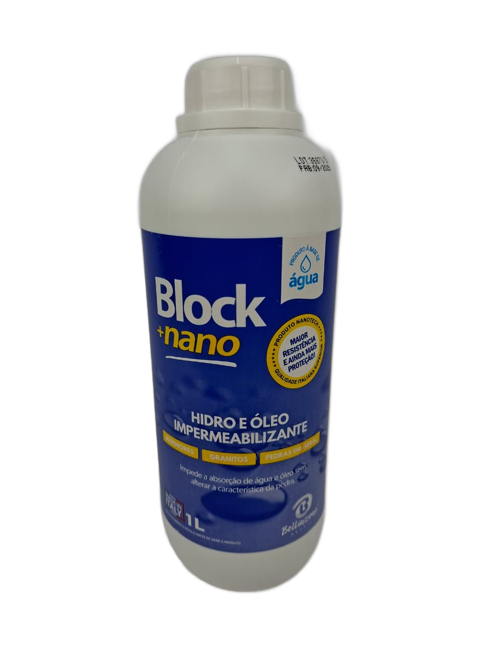 Block Impermeabilizante com Nano-tec 1L - Bellinzoni | CKBRASIL