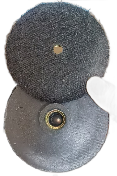 Suporte Prato de Velcro Curvo para rebaixo italiano 100mm - Ck Brasil | CKBRASIL