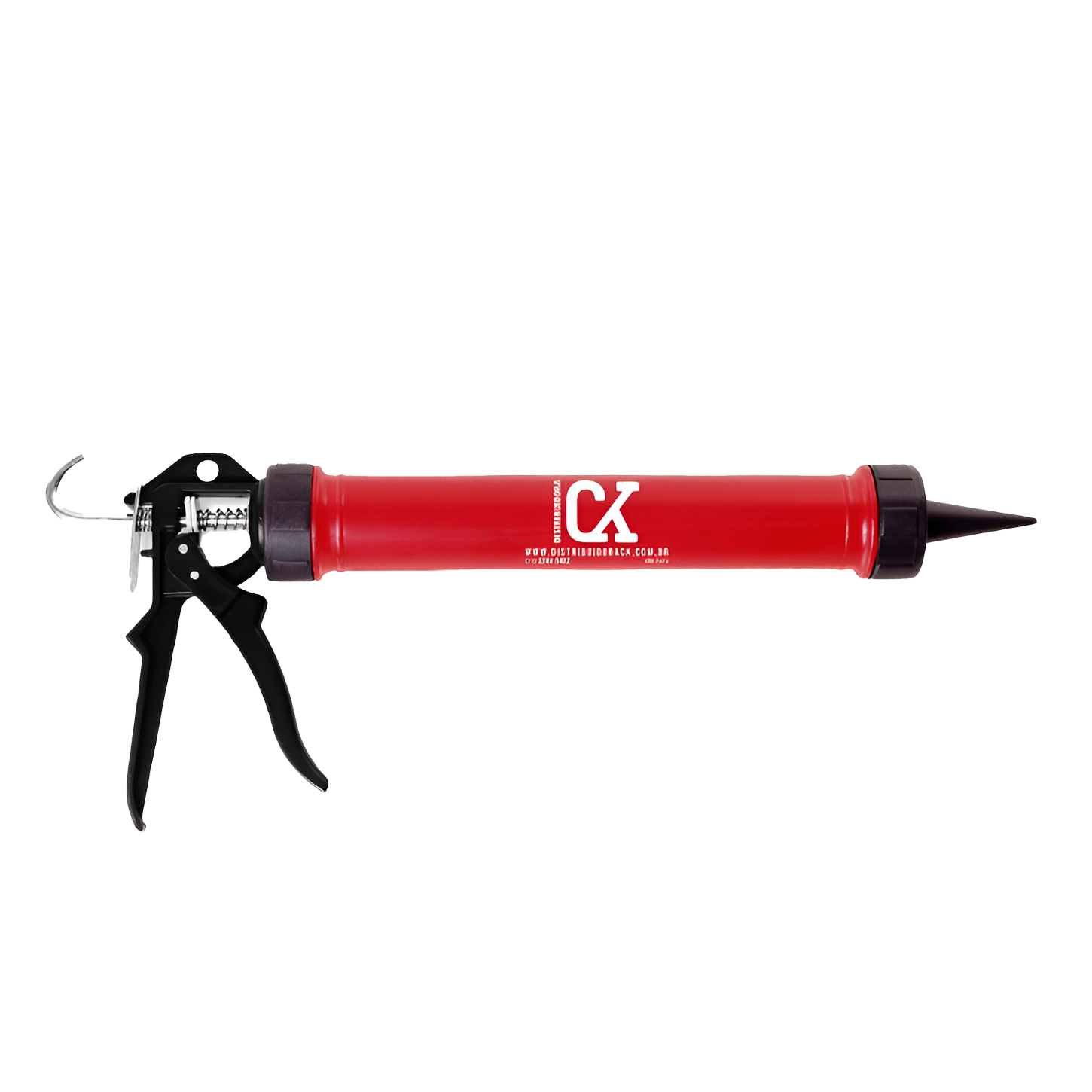 Aplicador de Pu Media Viscosidade Sache 600Gr Gatilho de Plástico Red/ Black Ck Pro | CKBRASIL