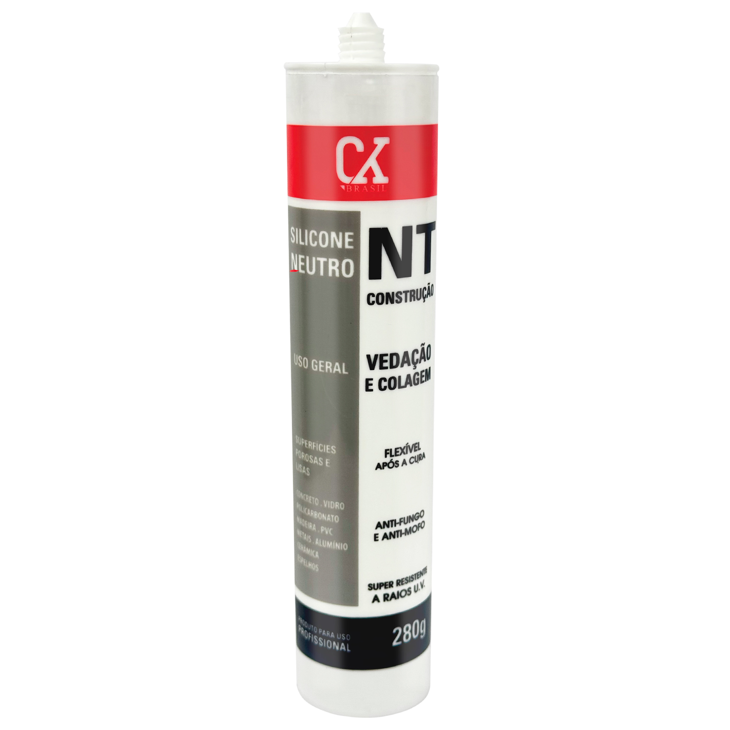 Silicone Neutro Incolor CK 280g | CKBRASIL