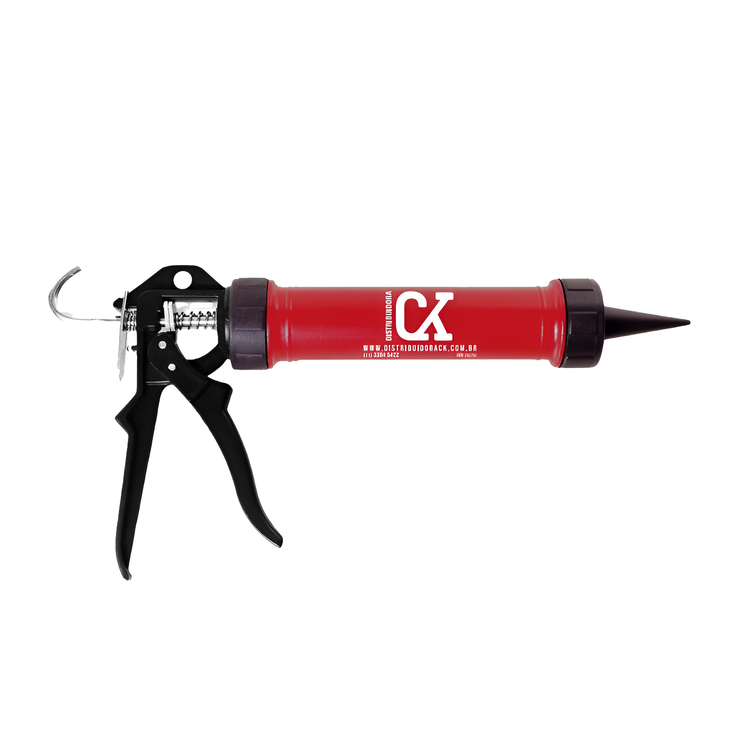 Aplicador de Pu Media Viscosidade Sache 400ml Gatilho de Plástico Red/Black Ck Pro | CKBRASIL