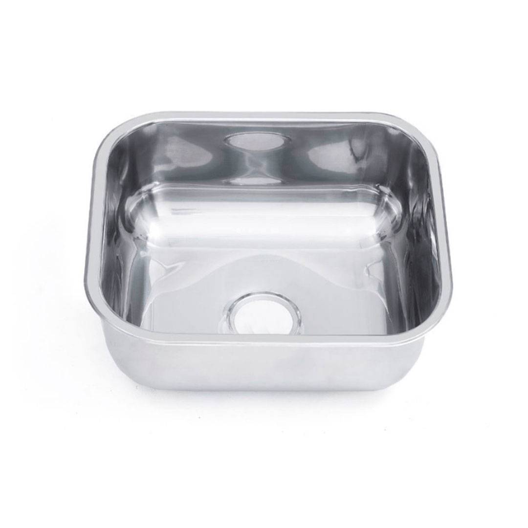 Cuba 03 Pia Inox 40x34x17 - Polida - 430 - Tecnocuba | CKBRASIL