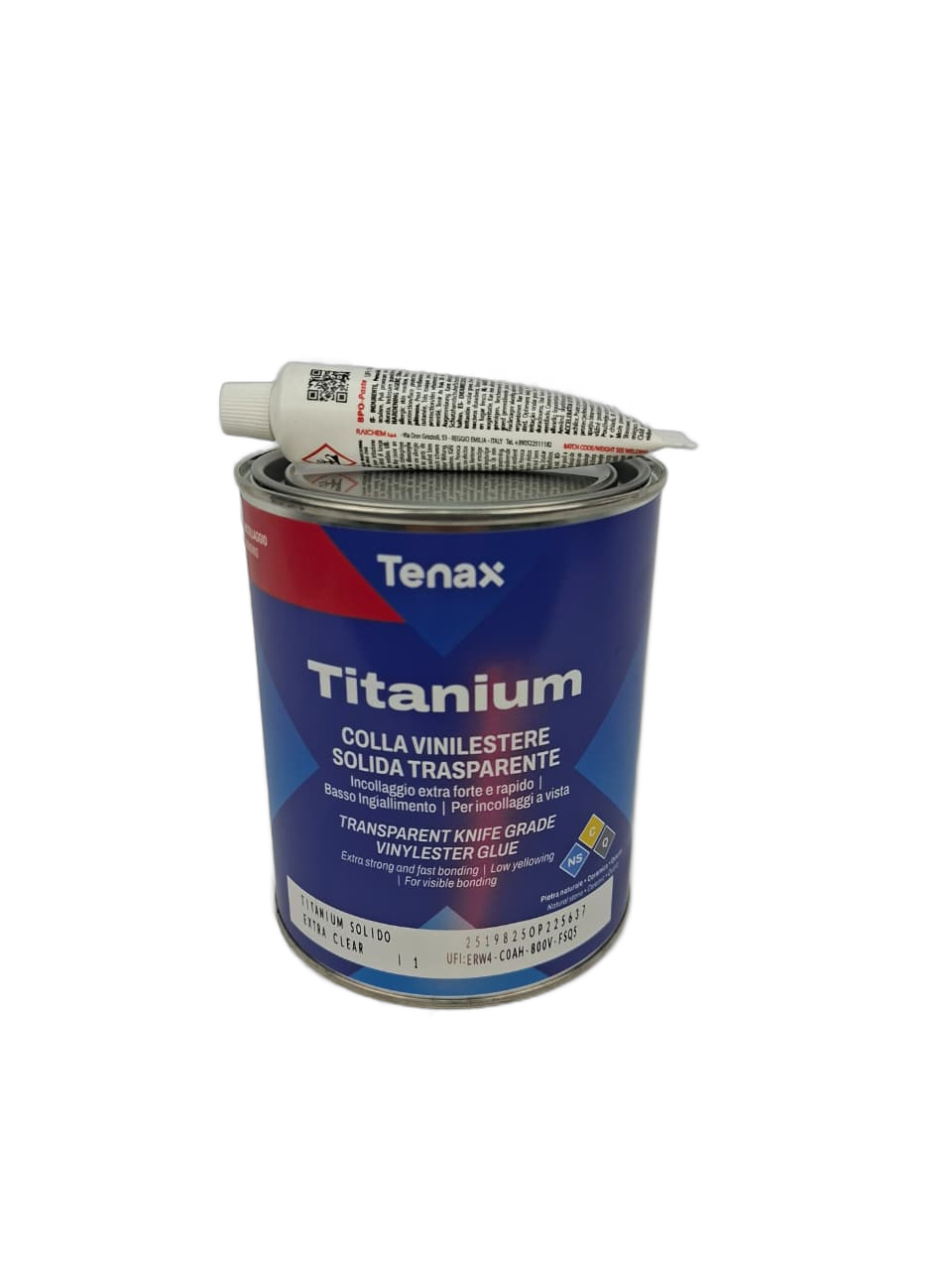 Cola Vinilester Titanium Knife Grade Neutro 1Lt - Tenax | CKBRASIL