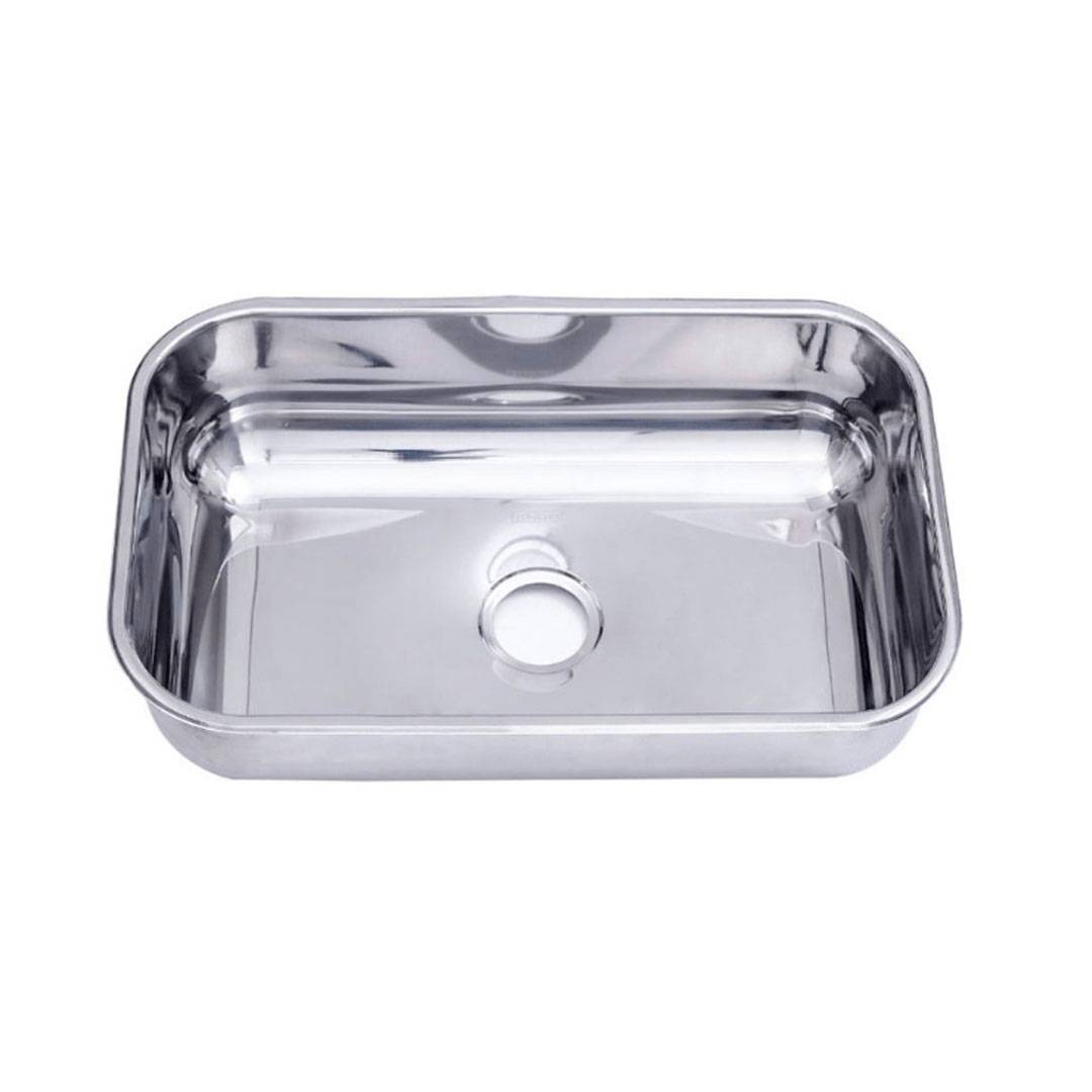 Cuba 02 Pia Inox 56x34x14 430 - Alto Brilho - Tecnocuba | CKBRASIL