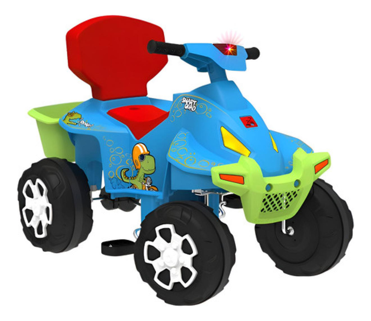 Quadriciclo Smart Quad Passeio Pedal Azul Bandeirante