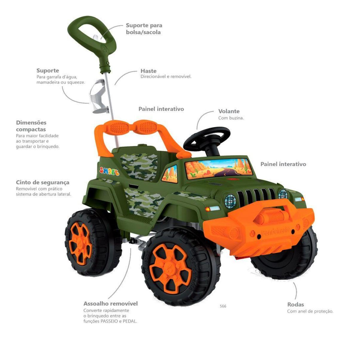 Smart Banjipe Passeio E Pedal Bandeirante