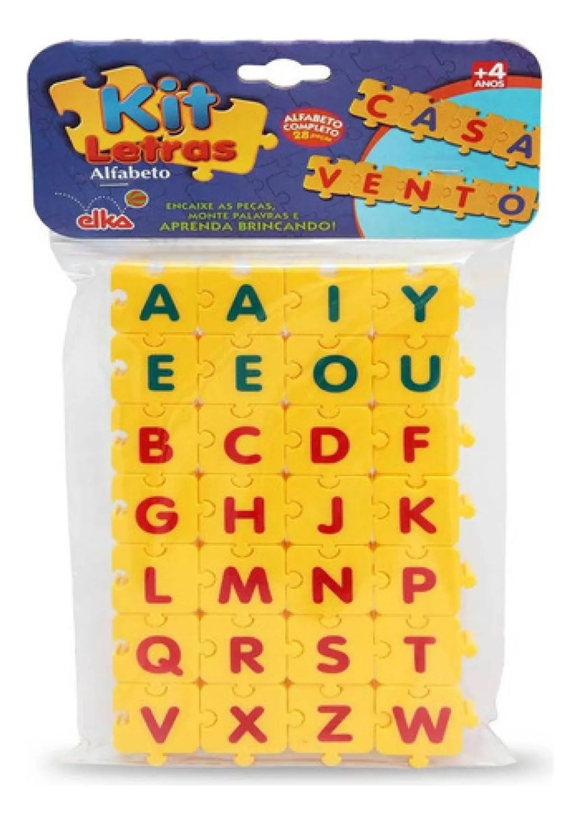 KIT LETRAS ALFABETO