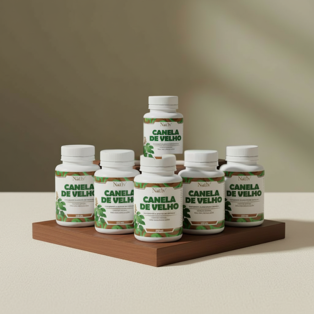 Kit 6x Canela-de-Velho Nativ 500 mg - 6 frascos de 720 cápsulas (Suporte Articular)