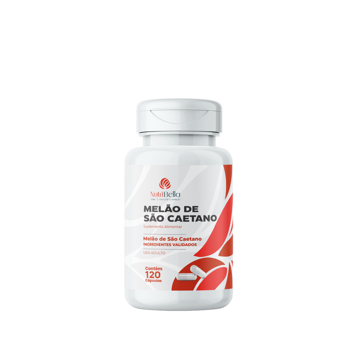 Kit 3 Pote Melão São Caetano 500mg 360 Caps Sem Sabor