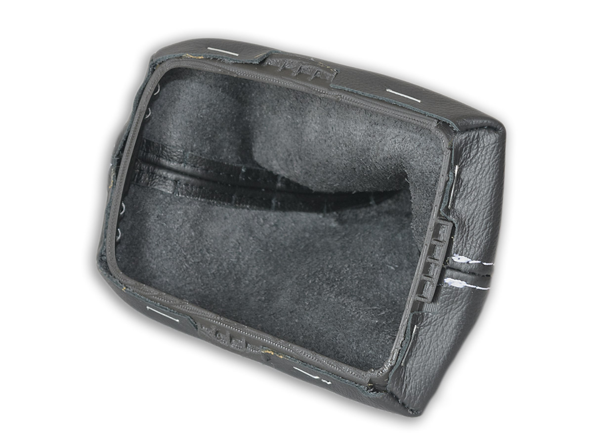 Schaltmanschette Fur Citroen C5 MK1 2001-2007 Leder Schwarz Stickerei