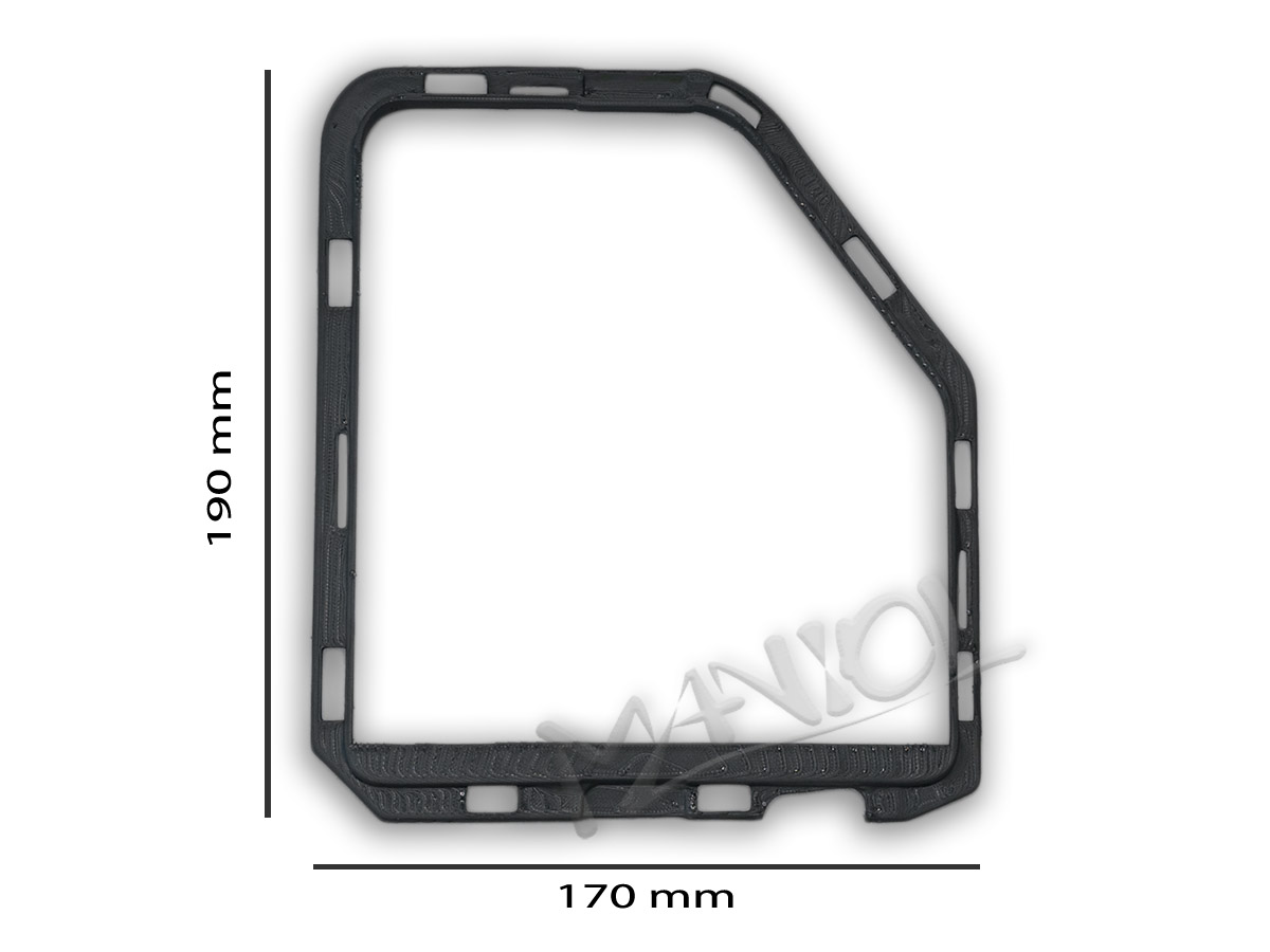 Pomello Leva Marce In Pelle ICT Per Nissan Navara D40 Pathfinder 2005-2020 - Nuovo