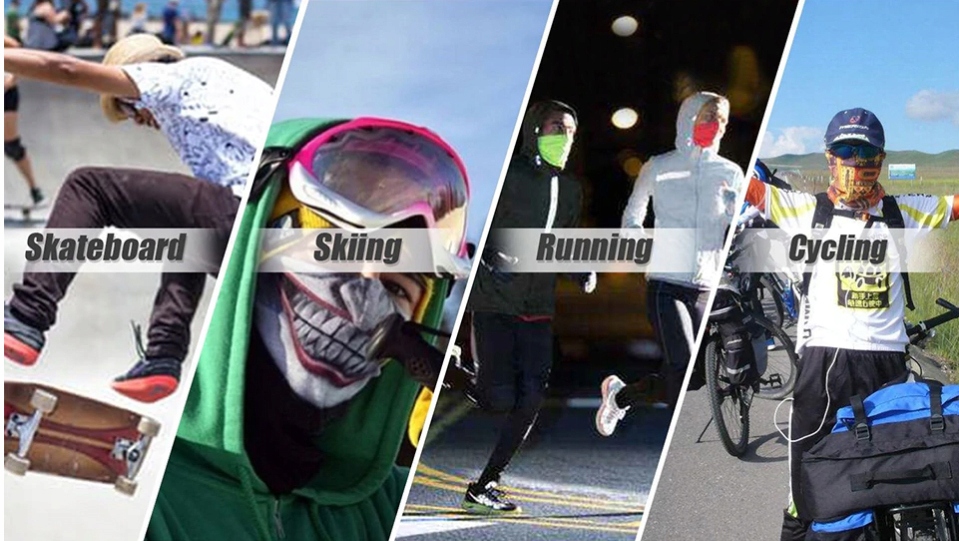 BANDANA CHUSTA KOMINIARKA KOMIN OSŁONA NA TWARZ