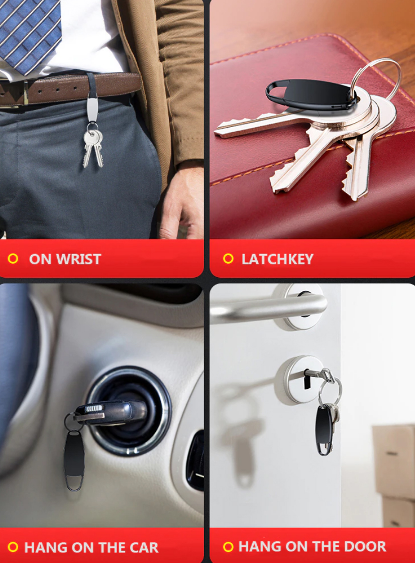 BRELOCZEK NA KLUCZE Z DYKTAFONEM -AKTYWACJA GŁOSEM