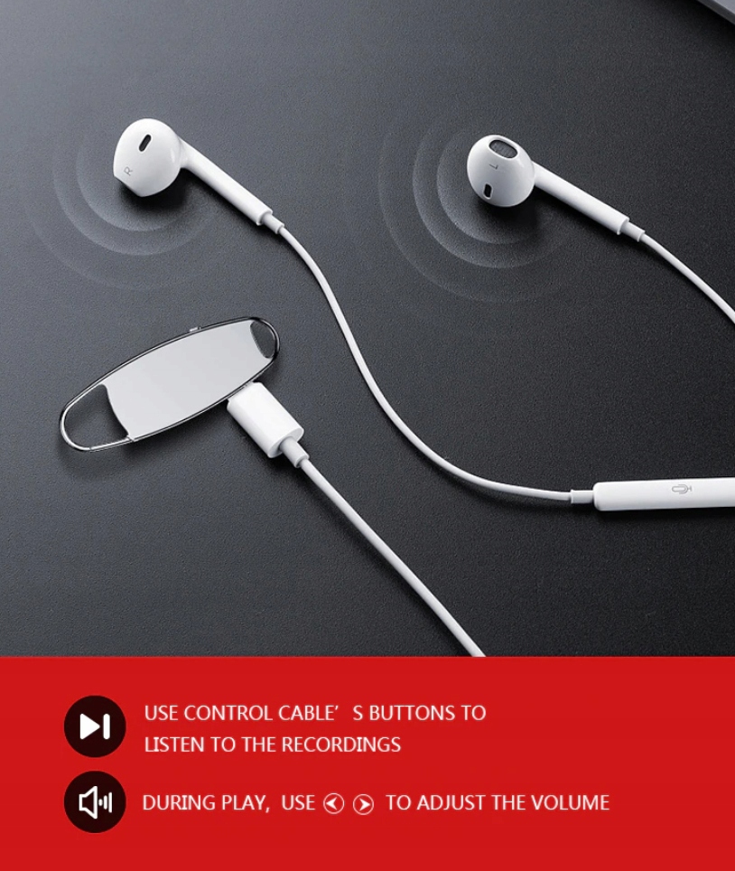 BRELOCZEK NA KLUCZE Z DYKTAFONEM -AKTYWACJA GŁOSEM