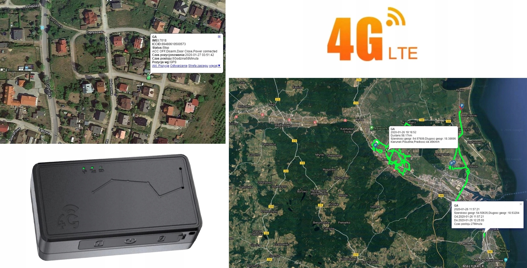 MINIATUROWY NADAJNIK GPS do ŚLEDZENIA + PODSŁUCH