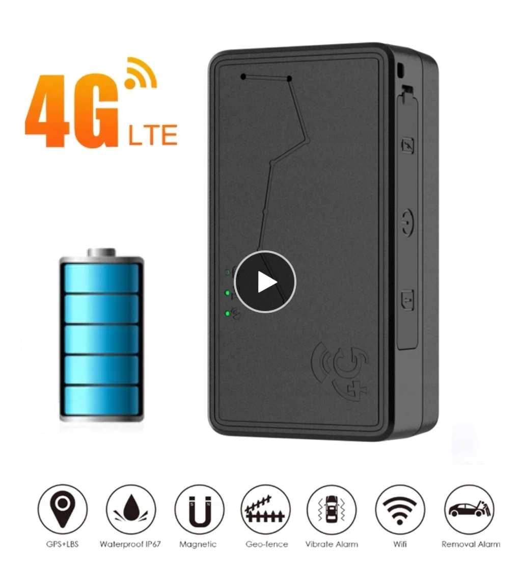 MINI LOKALIZATOR GPS 4G + AGPS + GSM+WIFI PODSŁUCH